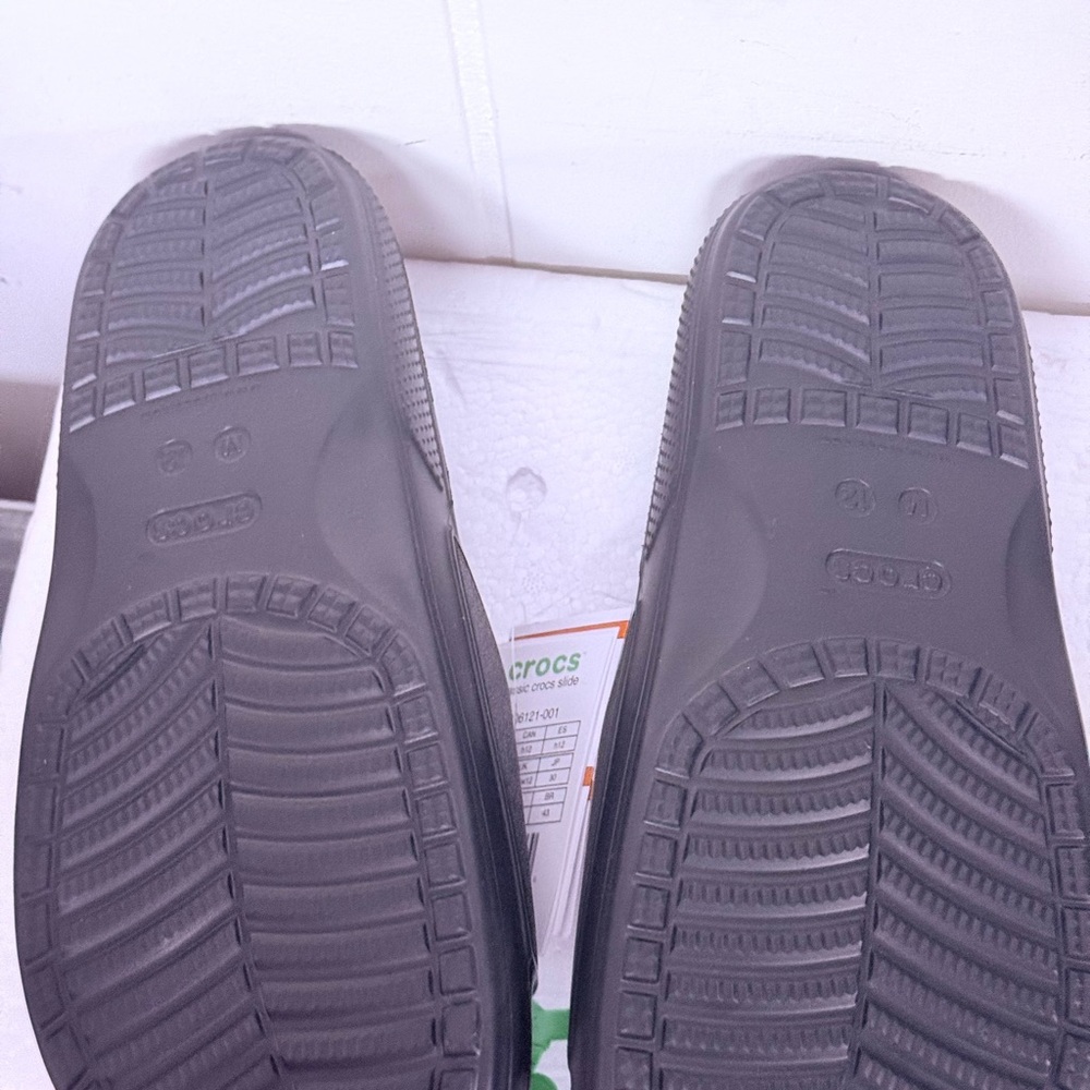 CROCS Men's Black Loafers & Slip-Ons
